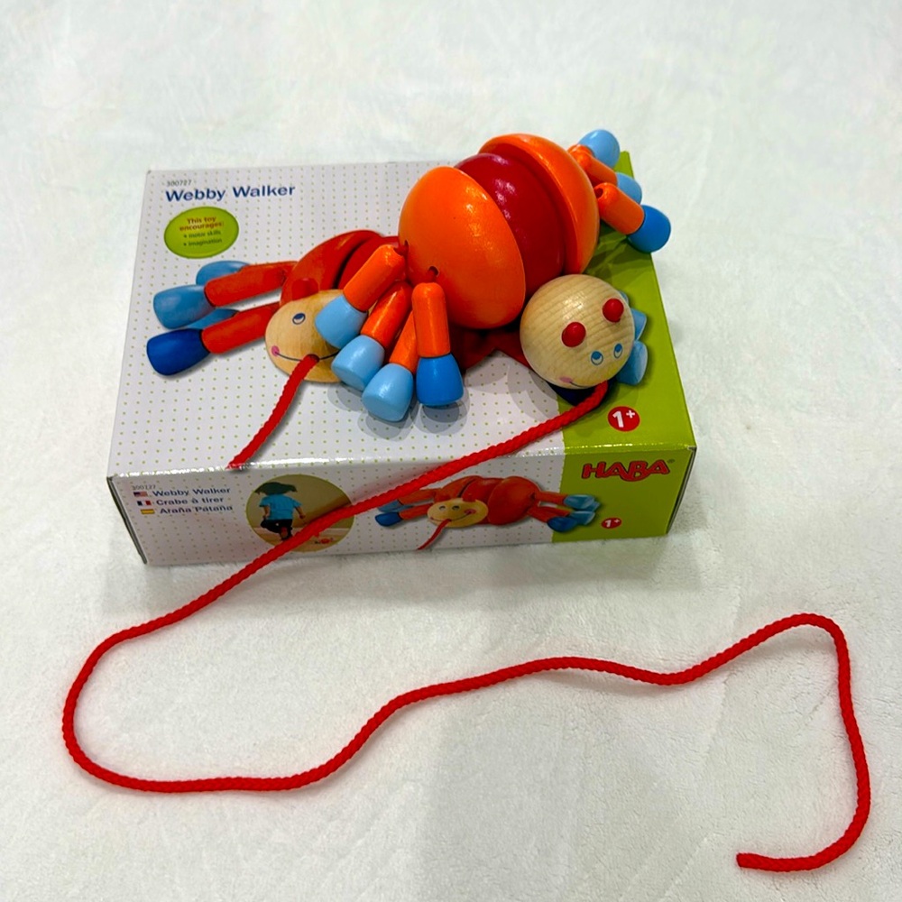 Brand New In box HABA Crab Webby Walker
